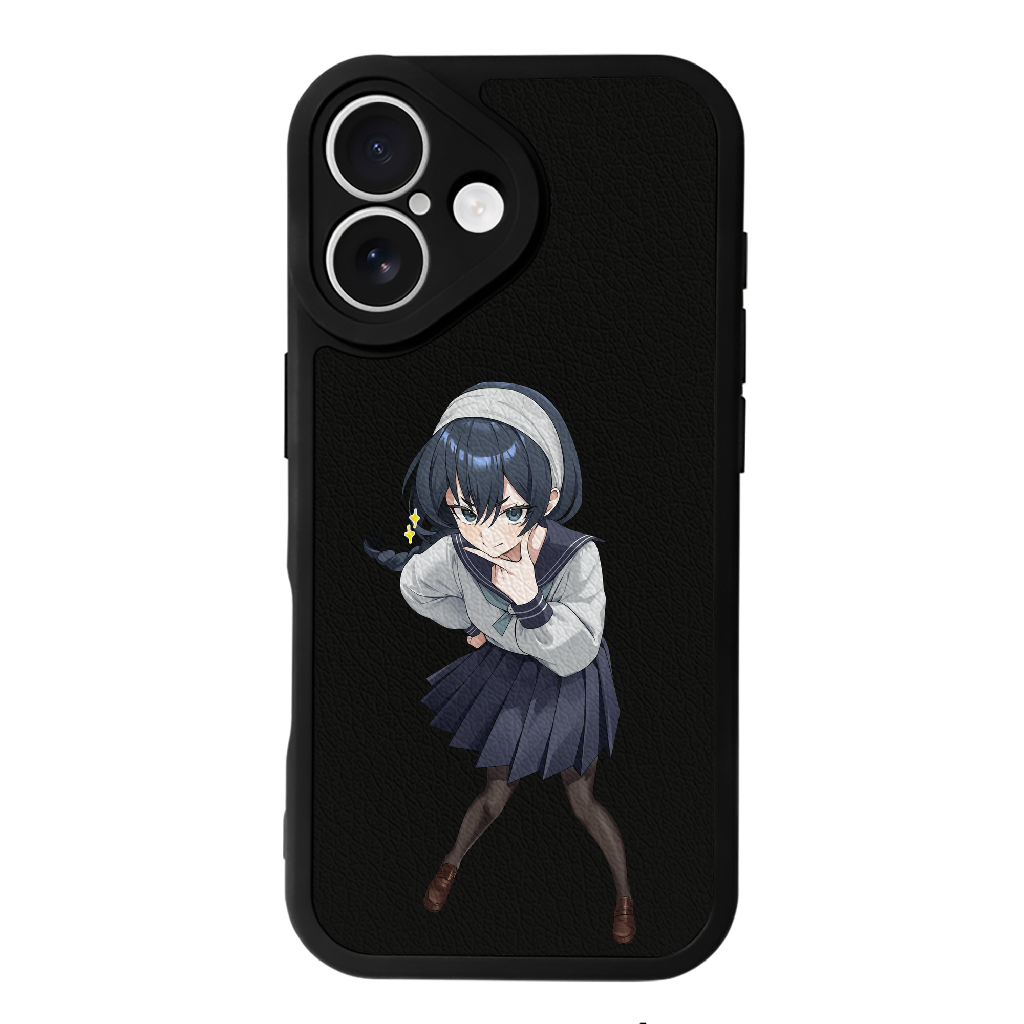 （画像用） 呪術廻戦 Jujutsu Kaisen 【iPhone 16シリーズ対応】シリコンスマホケース（レザー調） 材質：シリコン